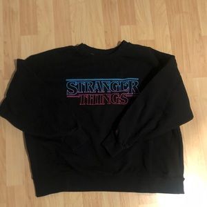 M Stranger Things Ombre Sweater